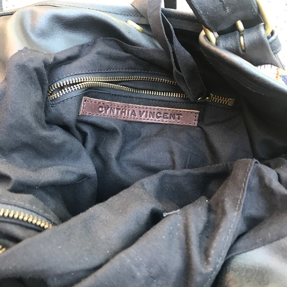 Cynthia Vincent boho shoulder bag - Picture 6 of 7